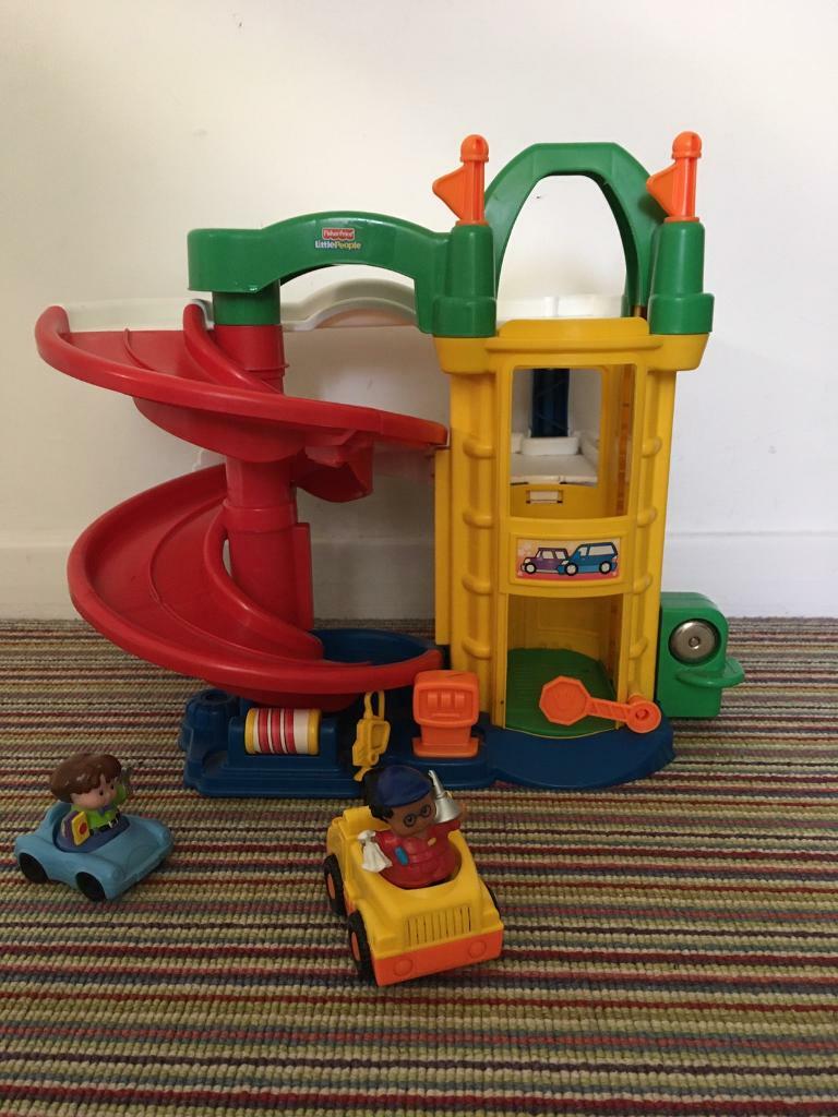 fisher price racing ramps garage